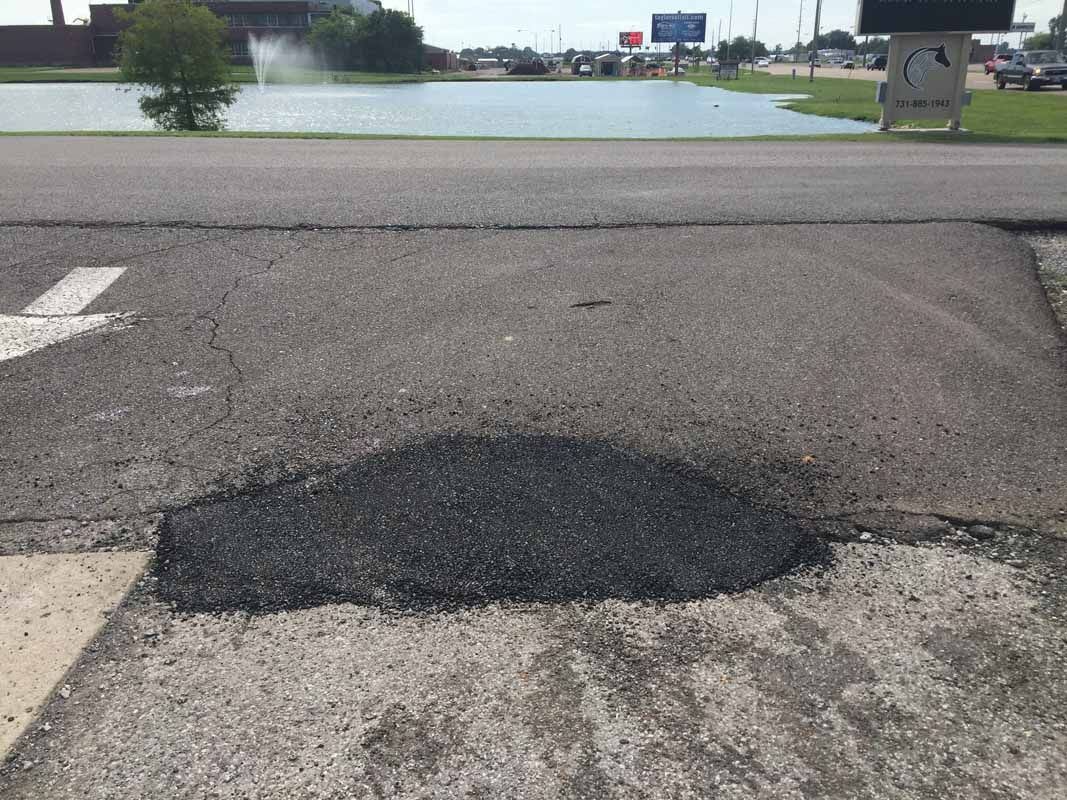 Shopping Center Parking Lot