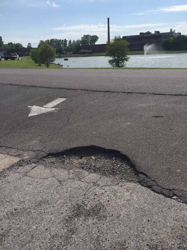 Shopping Center Parking Lot