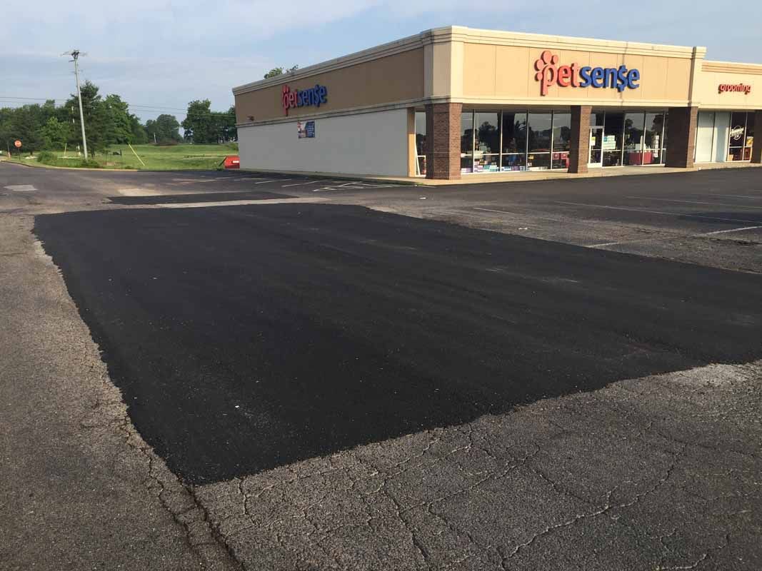 Shopping Center Parking Lot