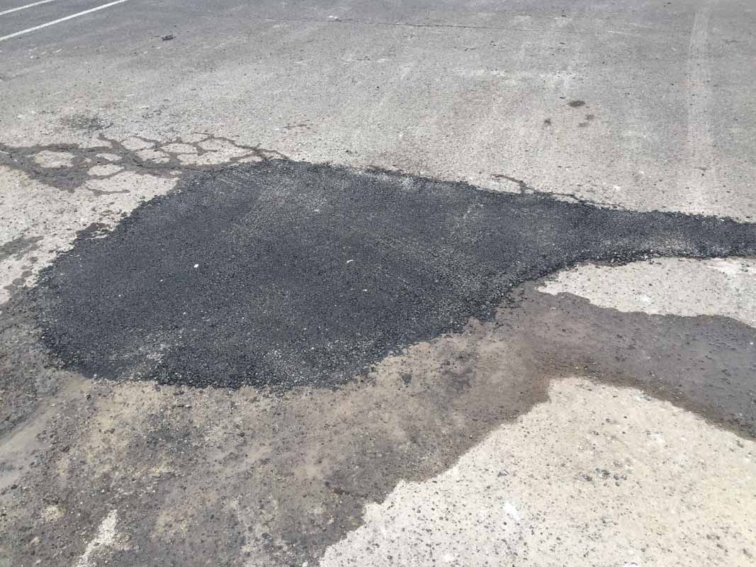 Shopping Center Parking Lot